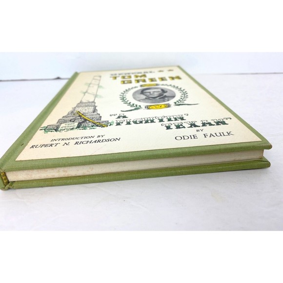General Tom Green, A Fight Texan, Odie Faulk,  1963, 1st Edition , #2 Of Limited - Picture 4 of 16